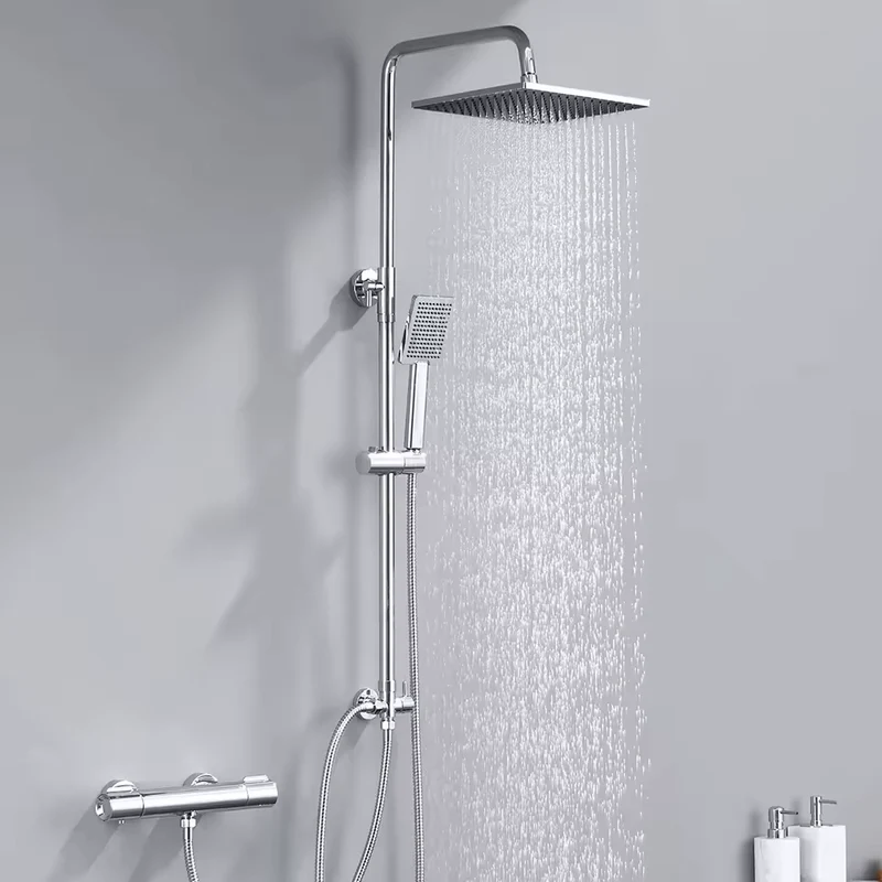 ChromeSense Doucheset - Chroom Regendouche en Handdouche | Ymonde