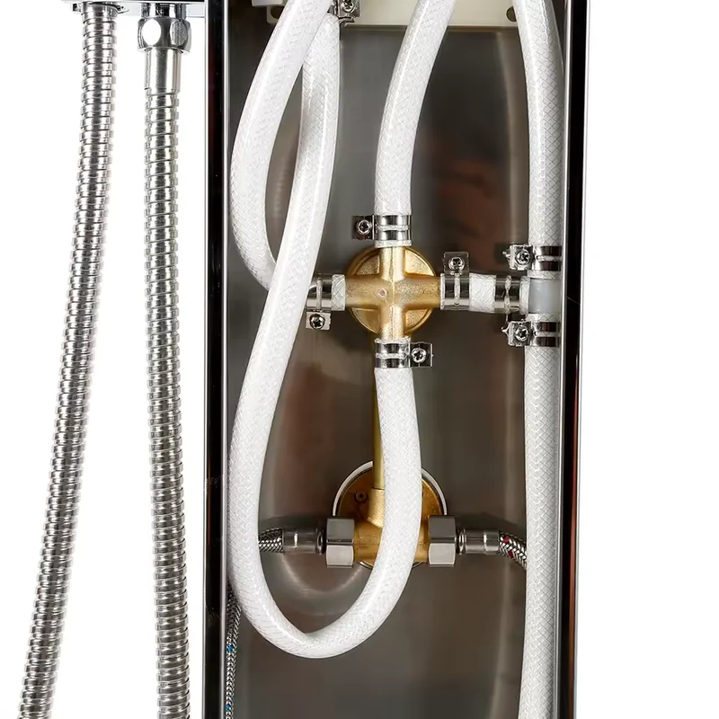 NeoRain Witte Douchekolom - Moderne Regendouche en Handdouche Set | Ymonde