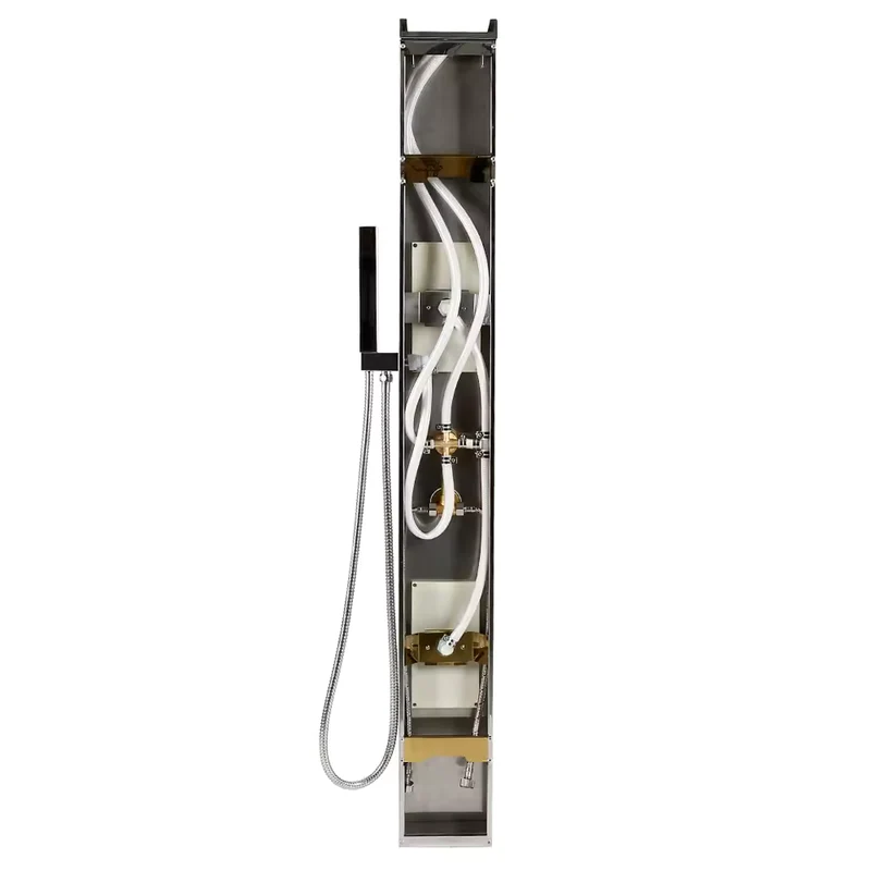 NeoRain Witte Douchekolom - Moderne Regendouche en Handdouche Set | Ymonde