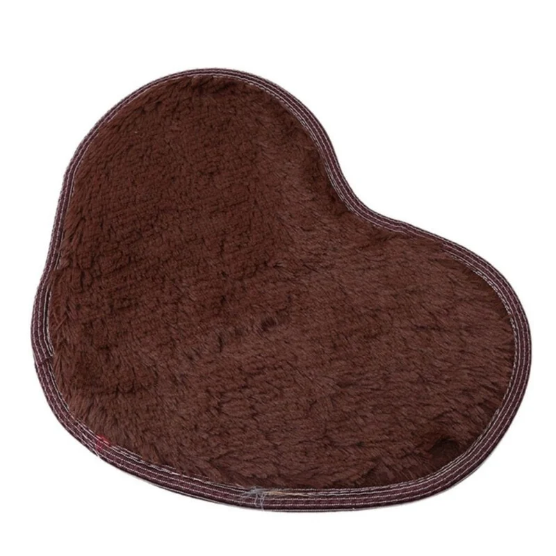 ChenilleHeart – Hartvormige Chenille Badmat Microvezel Antislip | Ymonde