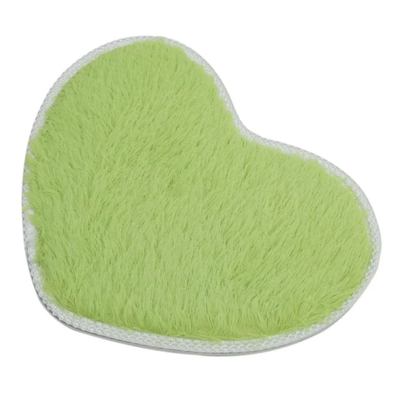 ChenilleHeart – Hartvormige Chenille Badmat Microvezel Antislip | Ymonde