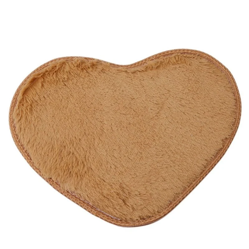ChenilleHeart – Hartvormige Chenille Badmat Microvezel Antislip | Ymonde