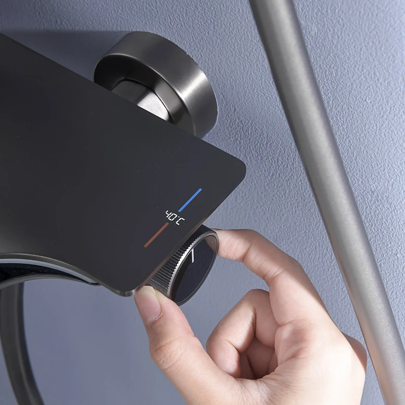 LumaRain LED Regendouche - Thermostatisch Luxe Douchesysteem | Ymonde