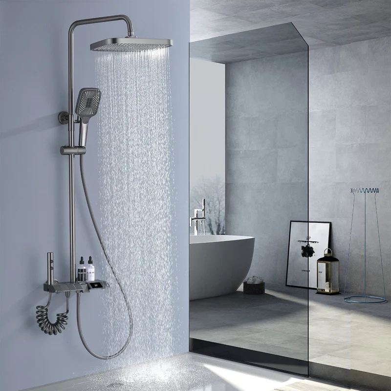 VeloraTherm Regendouche - Thermostatisch Luxe Douchesysteem | Ymonde