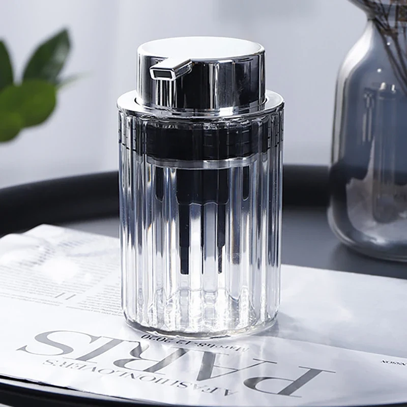 Distributeur de savon moussant - compact et transparent
