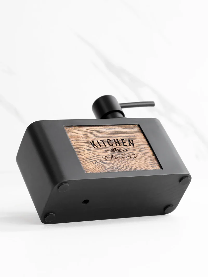 Porte éponge et distributeur de savon tout-en-un design