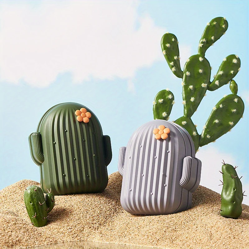 Boite à savon cactus pour voyage