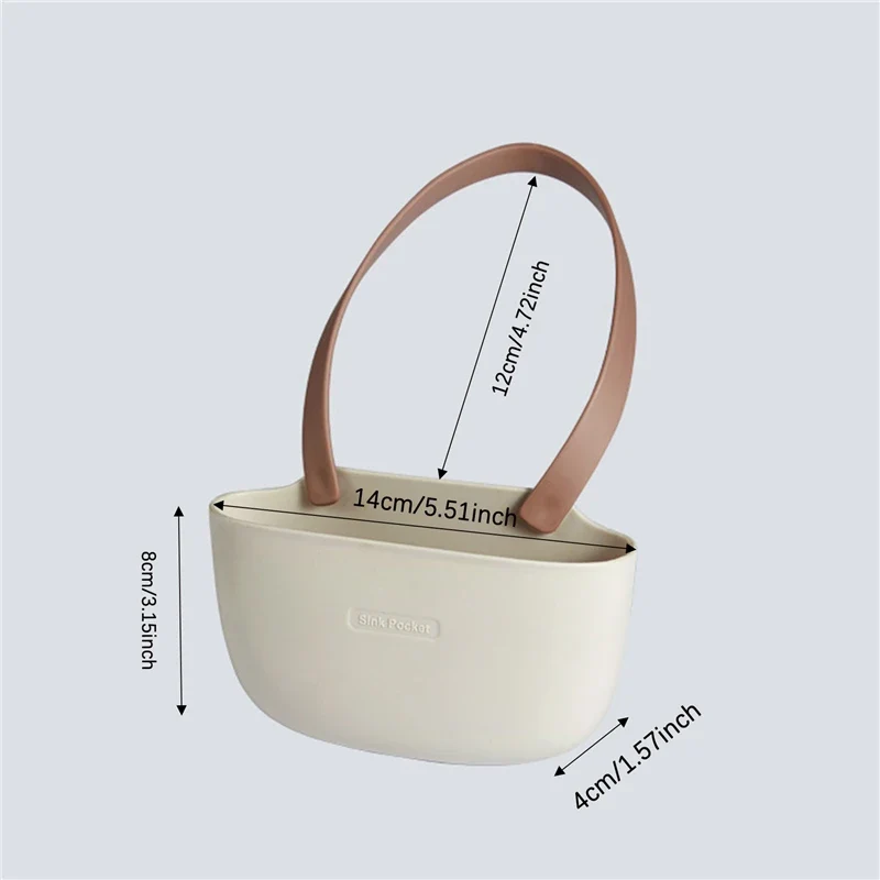 Porte éponge en forme de panier pour évier