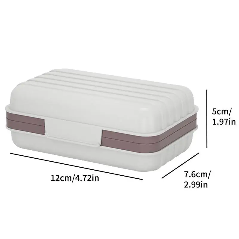 Boite à savon voyage rectangulaire