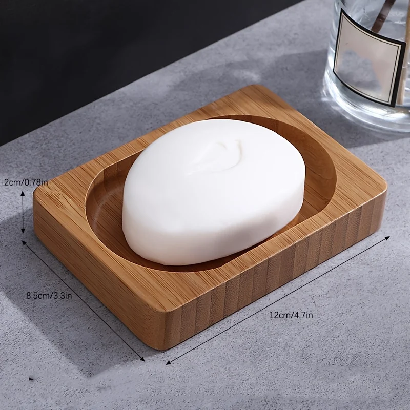 Porte savon en bois pour savon rond