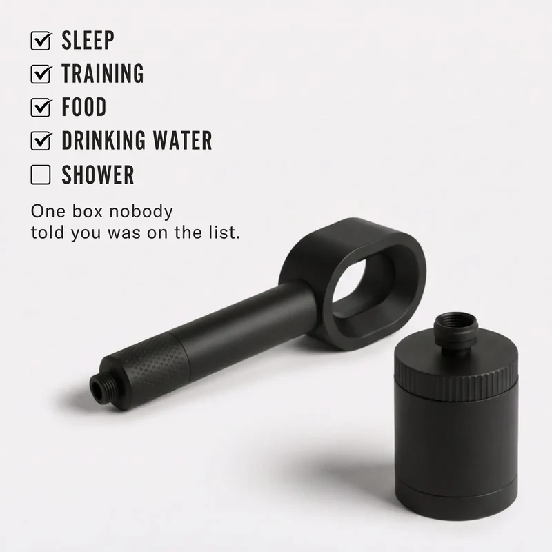 PUREGUARD Two-Stage Shower Filtration System