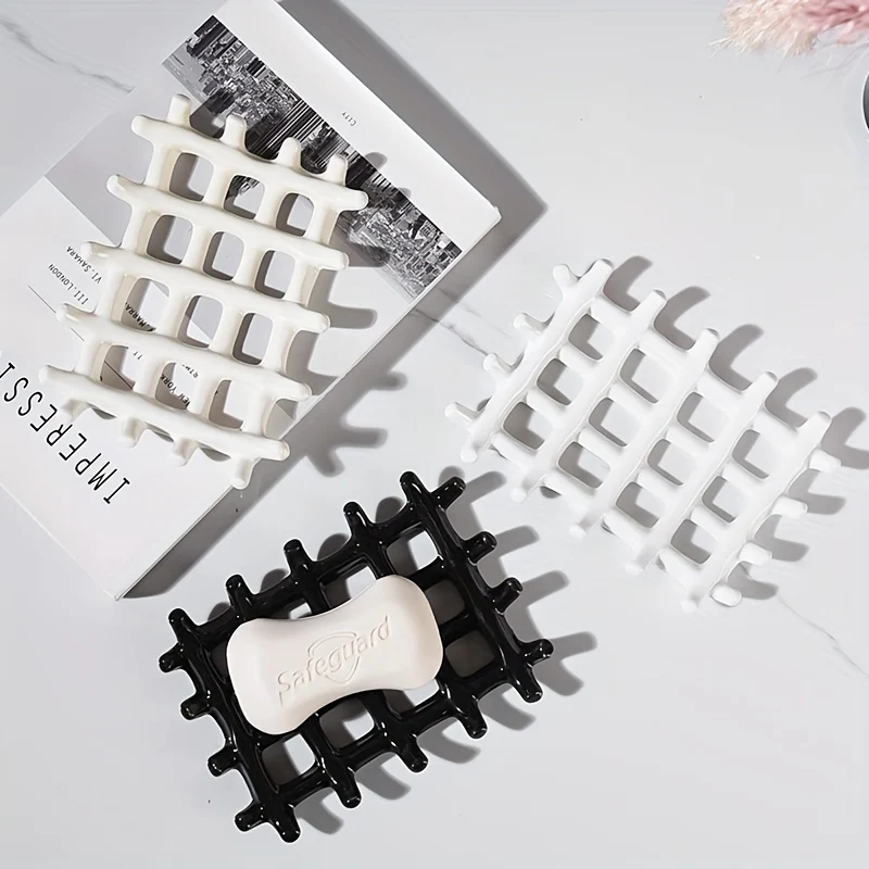 Porte savon céramique effet filet
