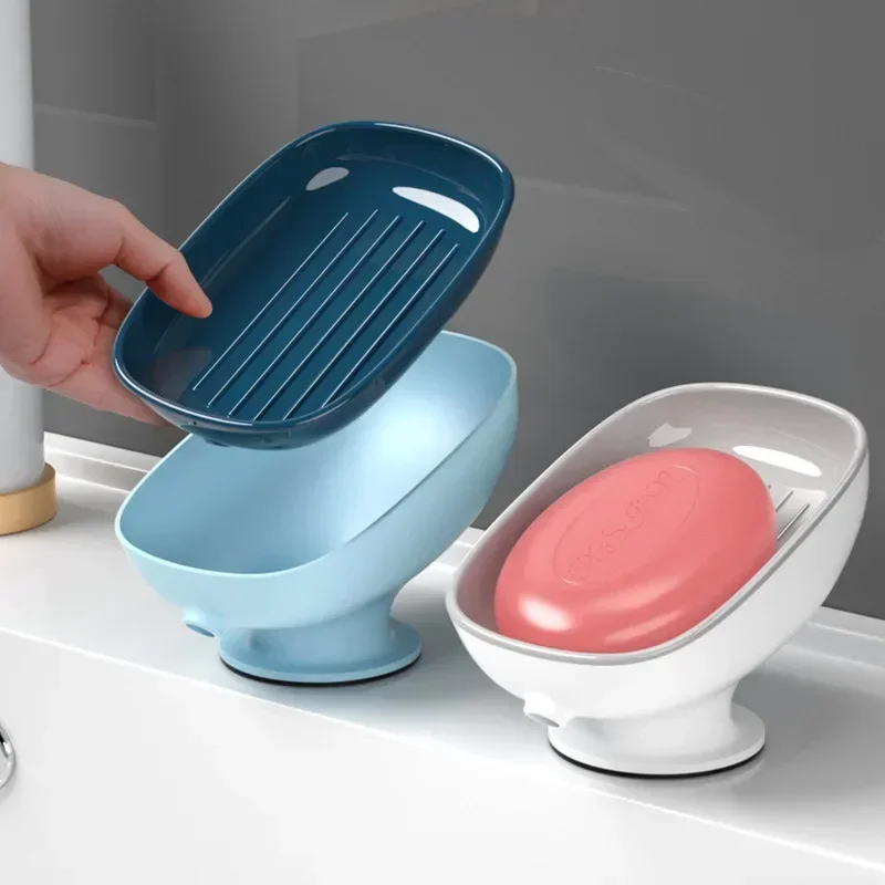 Porte savon pour évier avec drainage