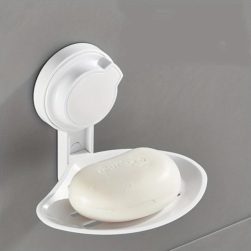 Porte savon ventouse mural avec drainage