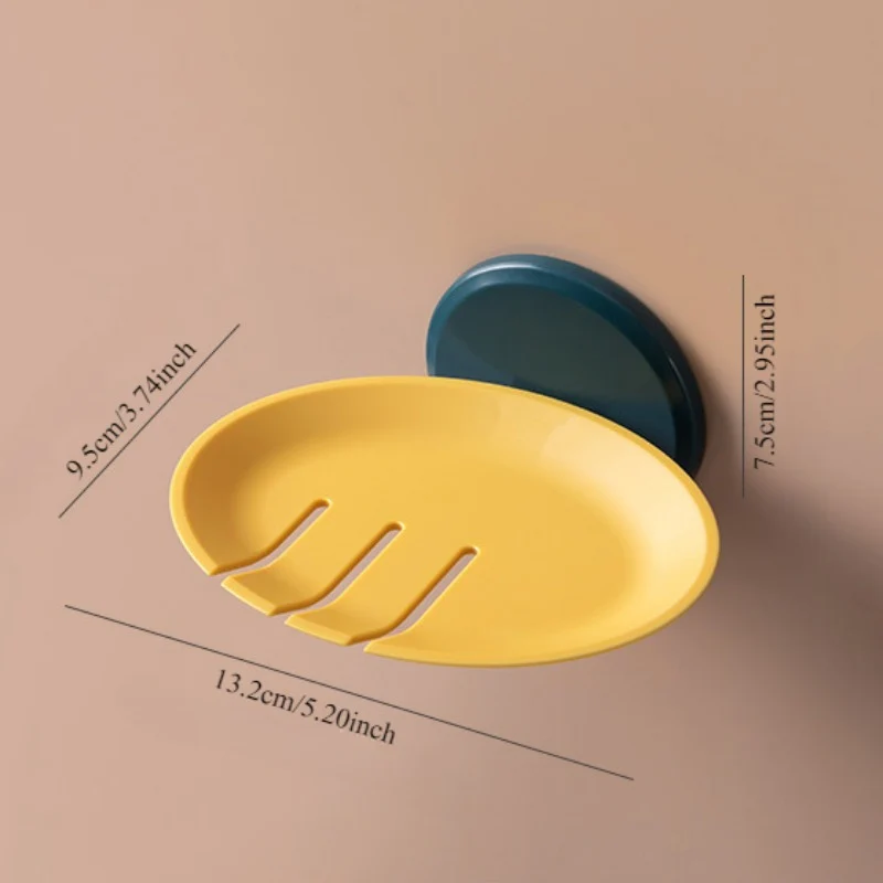 Porte savon mural design rond
