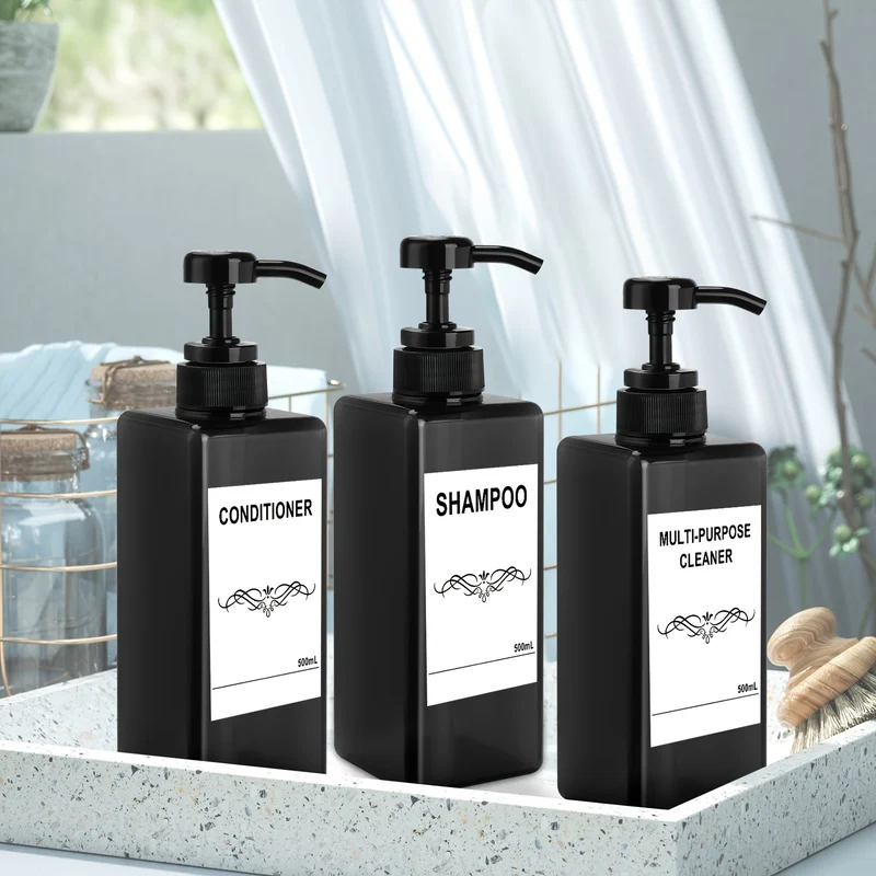 Distributeur de savon mural - Bouteilles transparentes