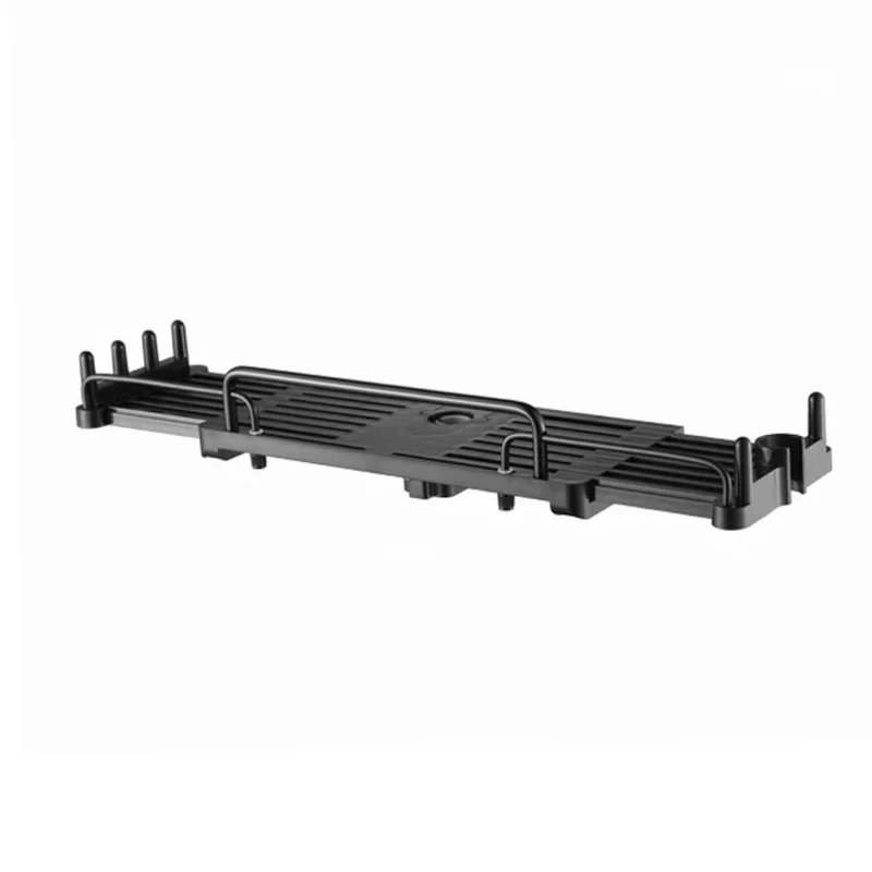 Etagère de douche extensible pour barre de douche