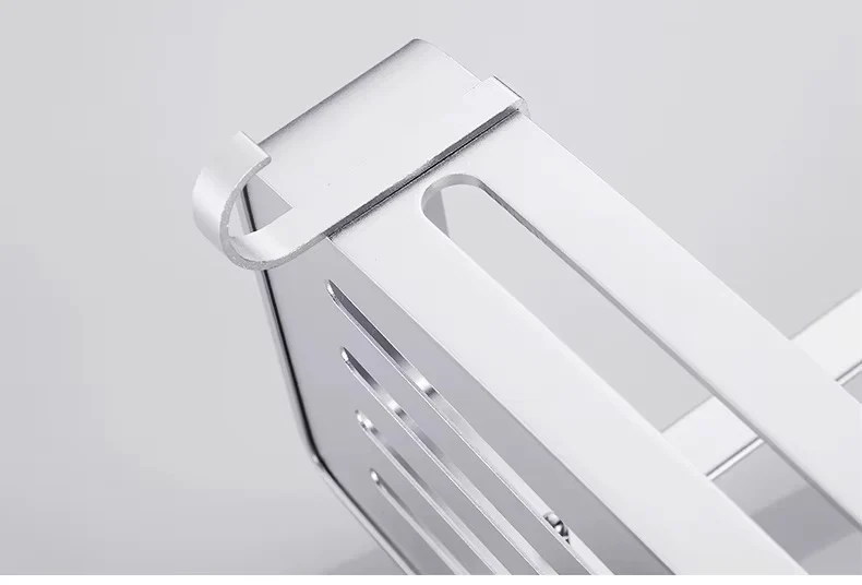 Etagère pour paroi de douche à deux niveaux