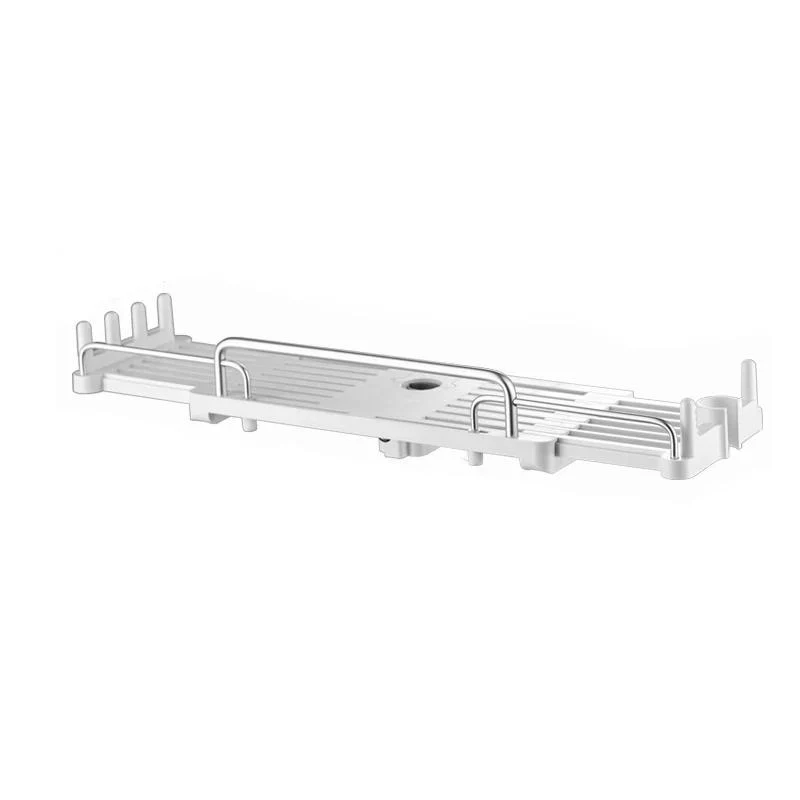 Etagère pour barre de douche extensible