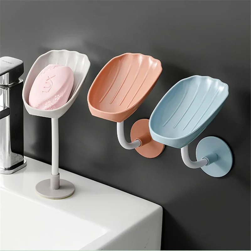 Porte savon douche sur pied flexible