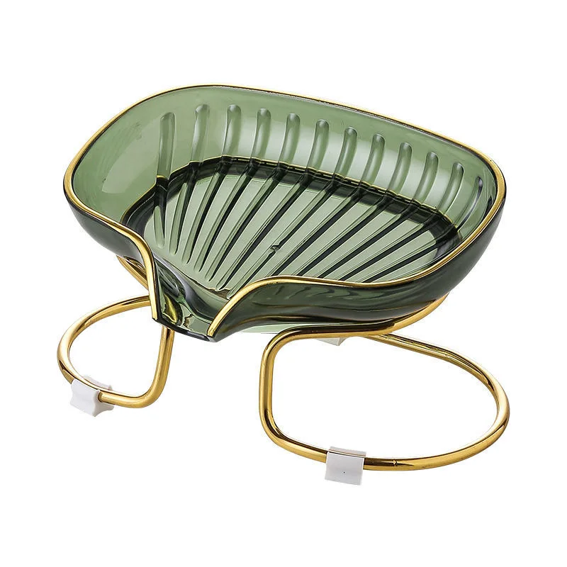 Porte savon pour douche transparent pour évier