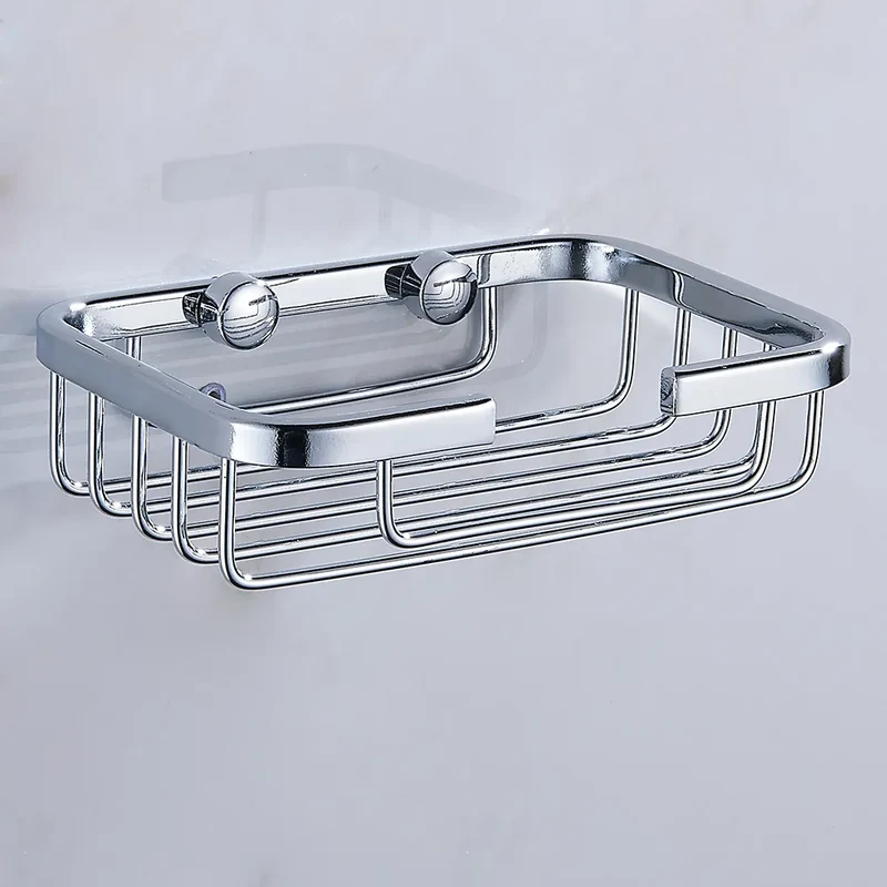 Porte savon douche mural avec grille