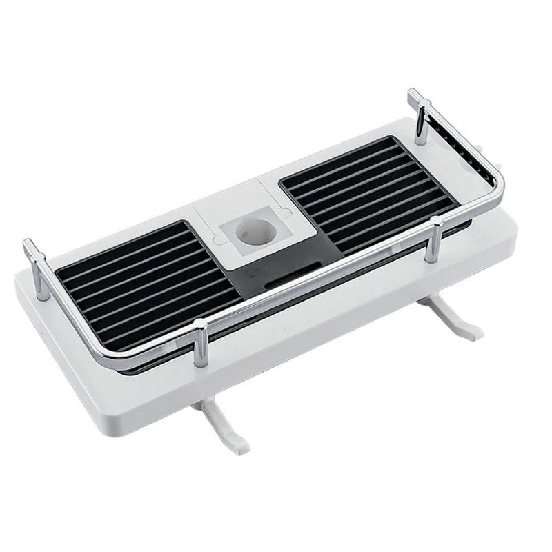 Etagère de douche pour barre de douche - sans perçage