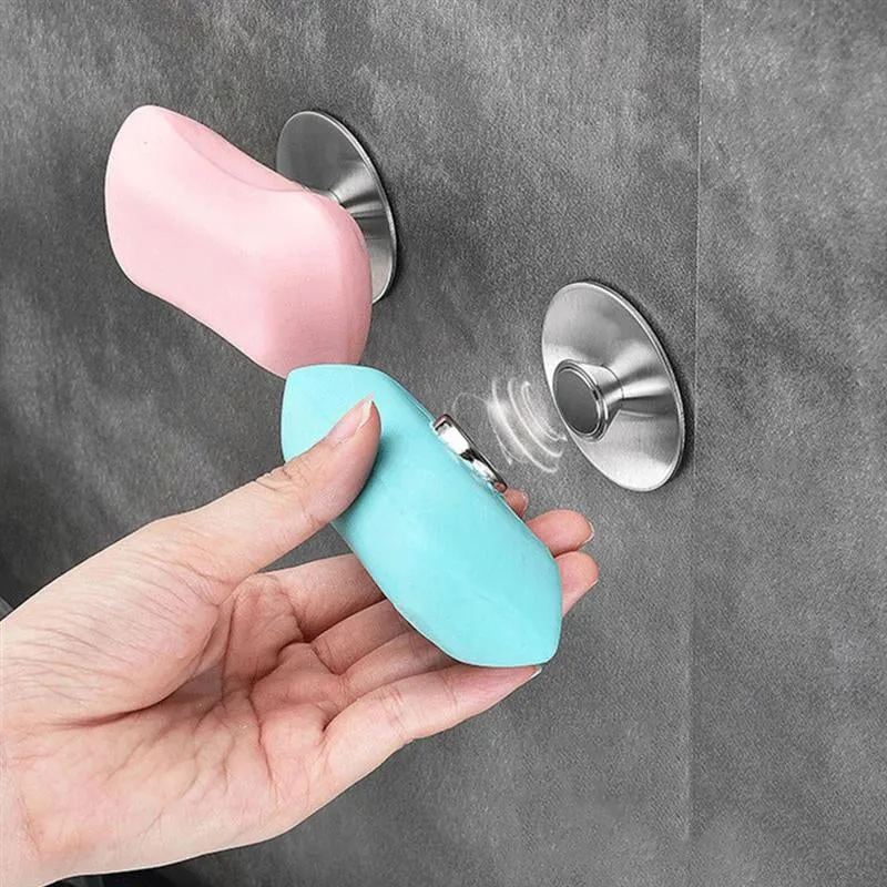 Porte savon aimanté - fixation murale sans perçage