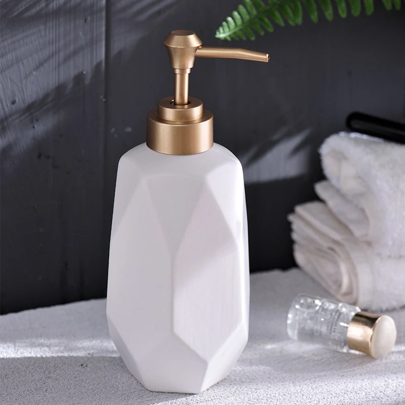 Distributeur de savon liquide céramique design