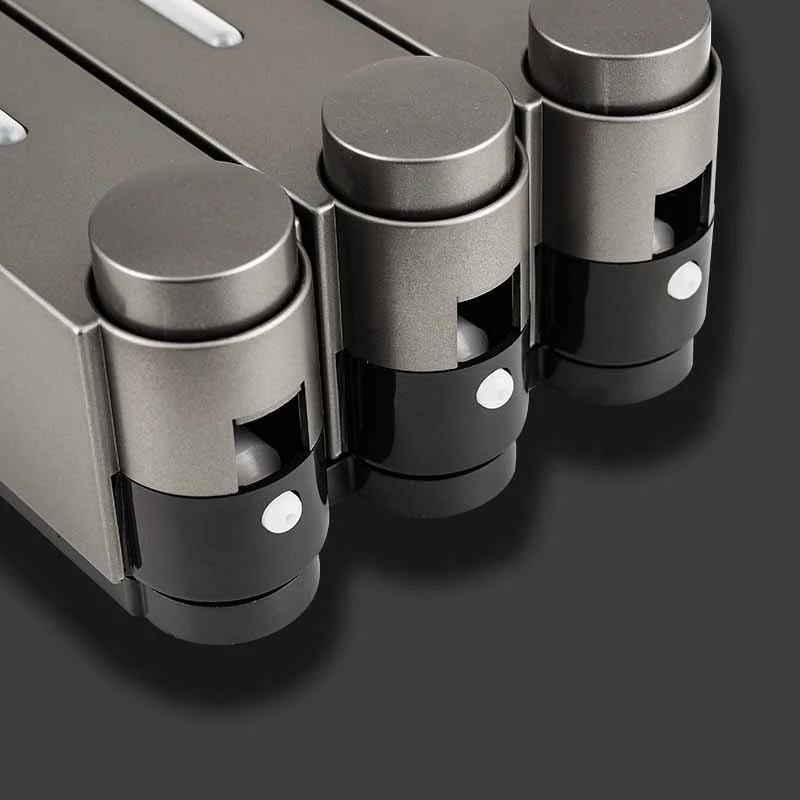 Distributeur de savon mural liquide double grand format