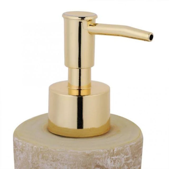 Distributeur de savon liquide fleur en relief
