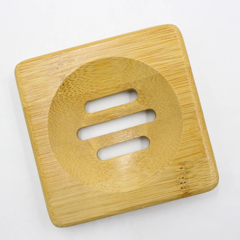 Porte savon bambou carré