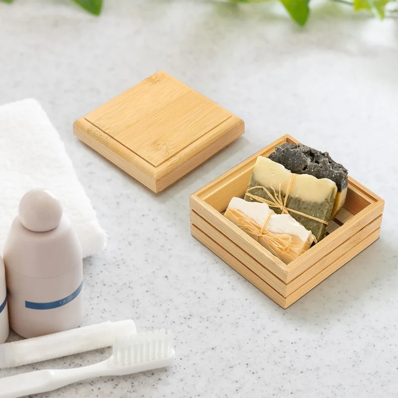 Boite à savon bambou voyage