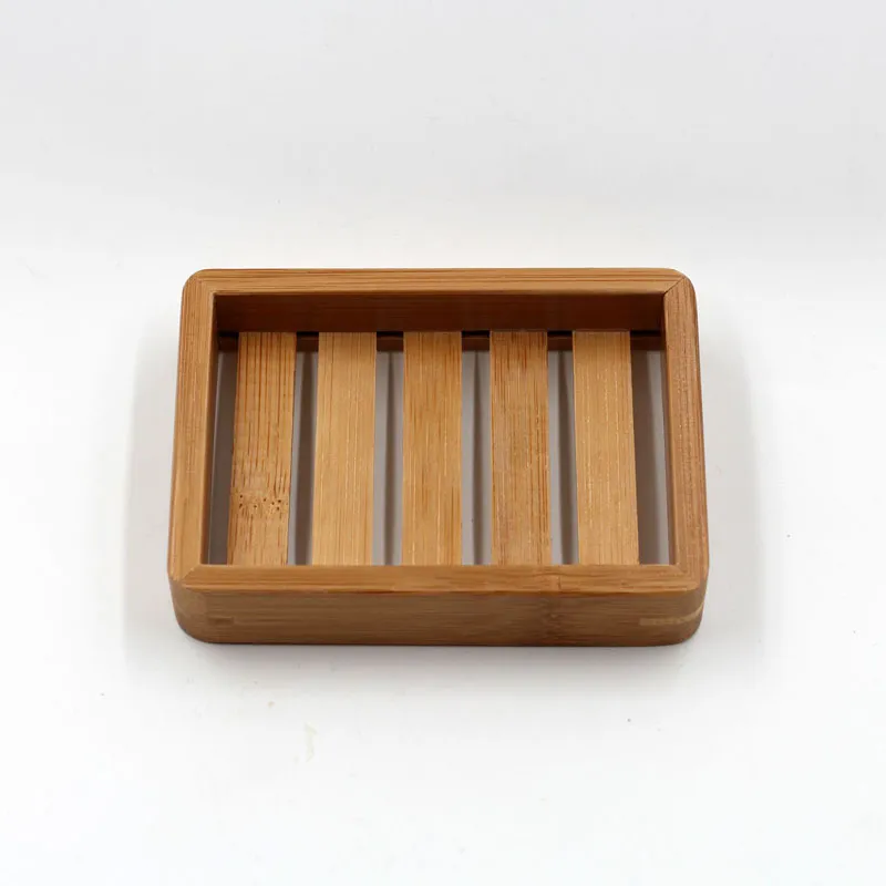 Porte savon bambou rectangulaire