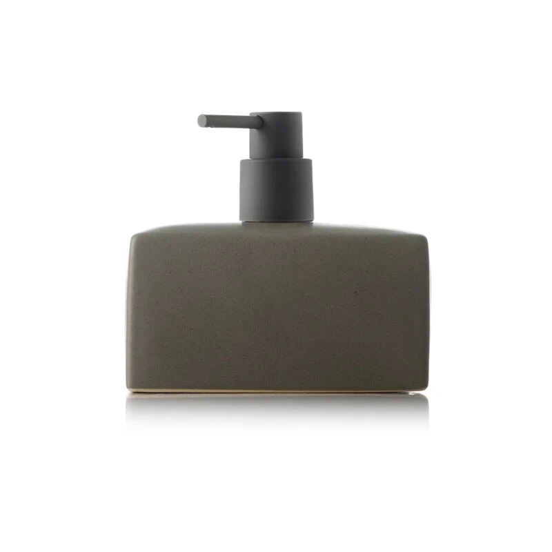 Petit distributeur de savon contemporain et uni