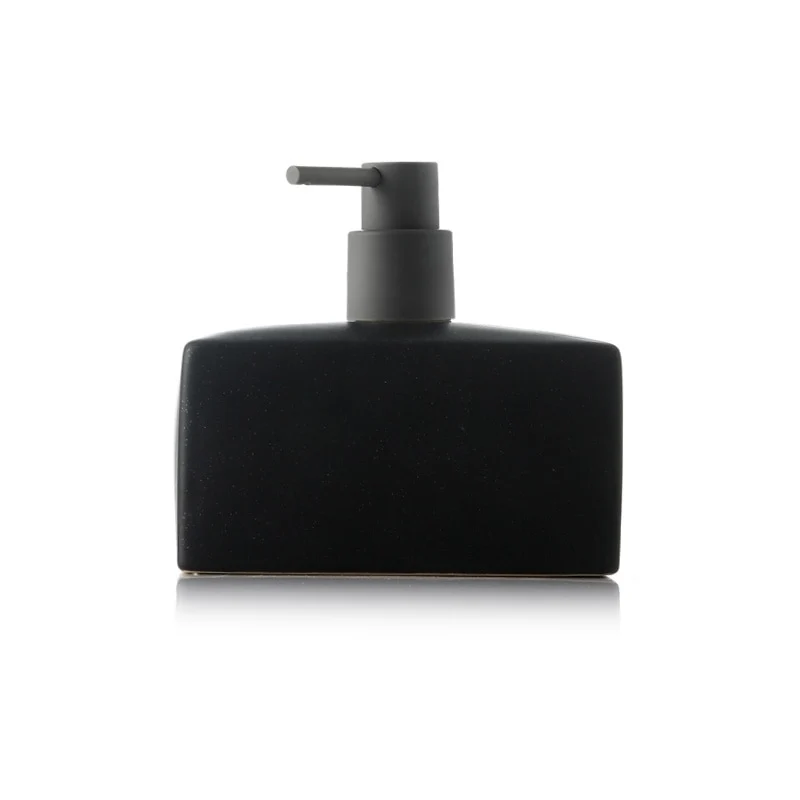 Petit distributeur de savon contemporain et uni