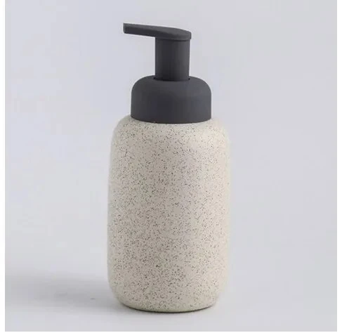 Distributeur de savon céramique effet sablé