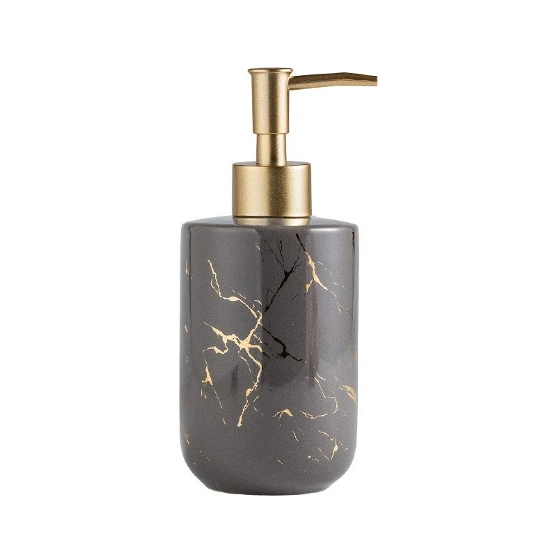 Distributeur de savon design imitation marbre