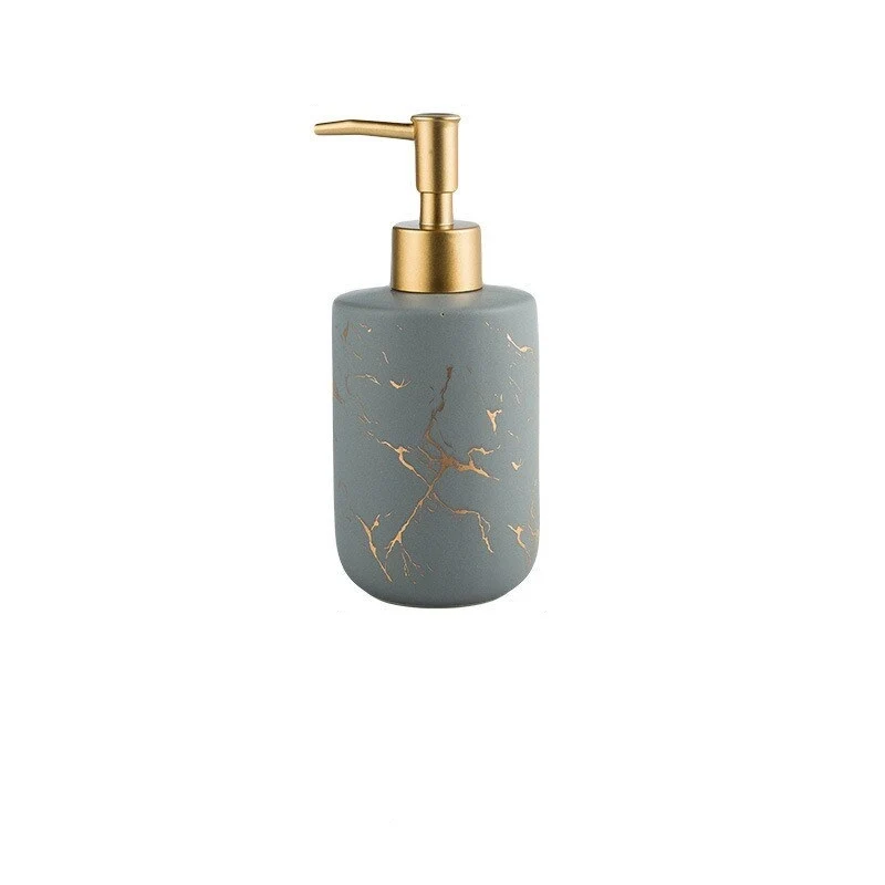 Distributeur de savon design imitation marbre