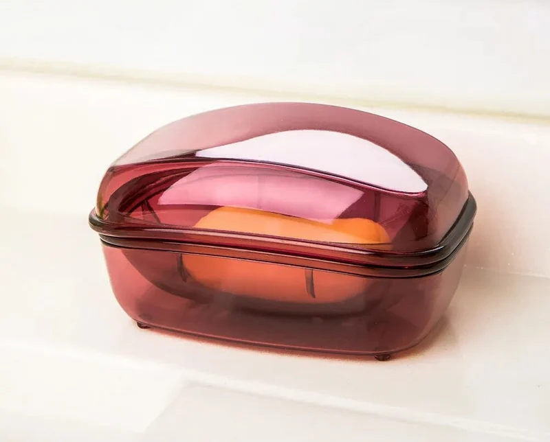 Boite à savon transparente