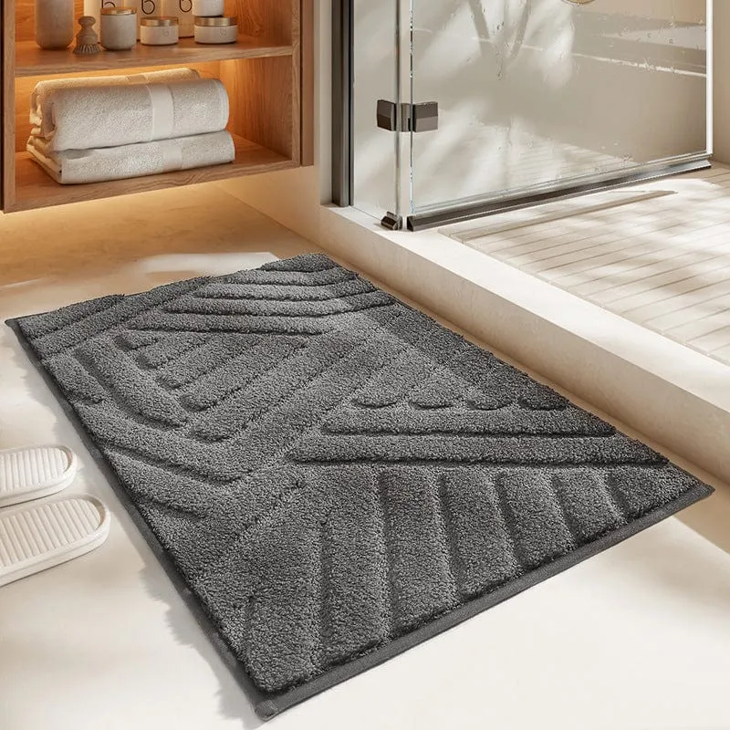 LuxeFloor Badmat – Extra Groot Design & Antislip Comfort | Ymonde