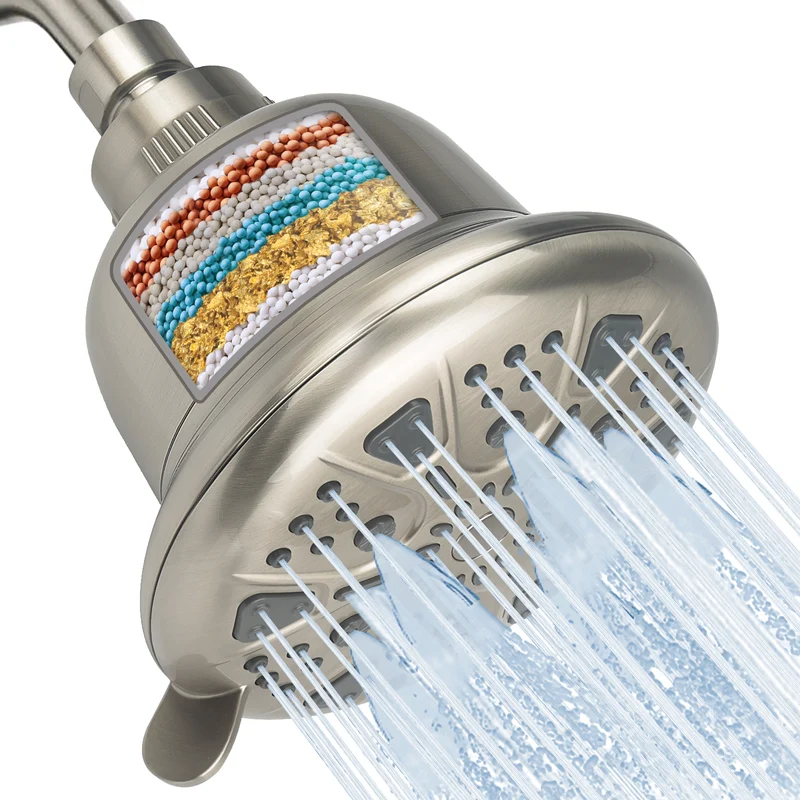 PureRain Douchekop – Waterfilter & 7 Straalstanden | Ymonde