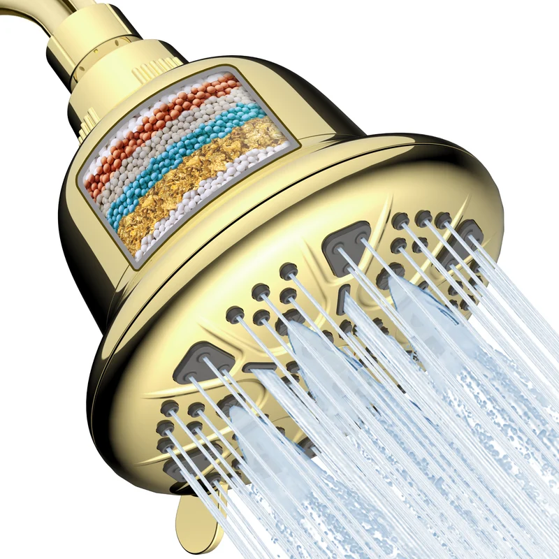 PureRain Douchekop – Waterfilter & 7 Straalstanden | Ymonde