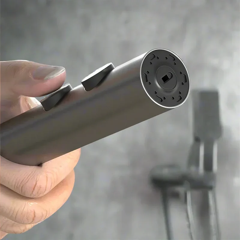 PlatinumFlow Slimme Regendouche - Thermostatische Grijze Doucheset | Ymonde