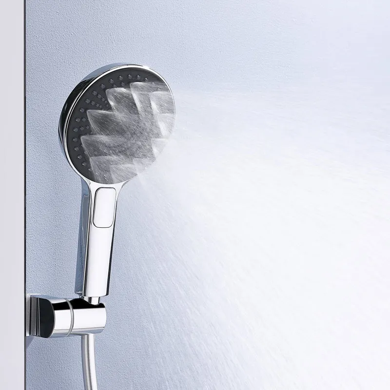 ChromeFlow Opbouw Regendouche - Thermostatische Doucheset Chroom | Ymonde