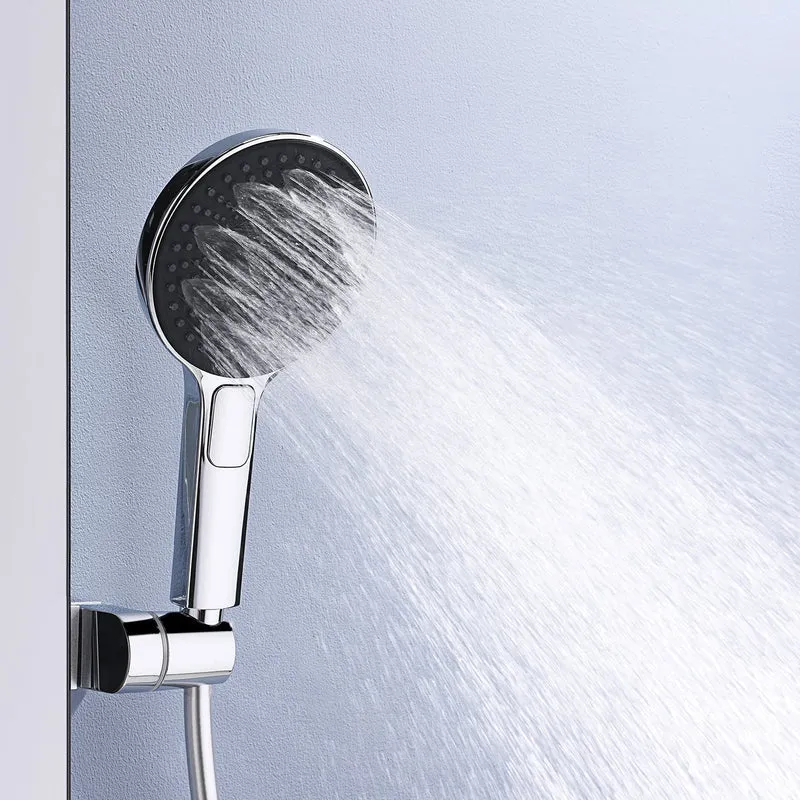 ChromeFlow Opbouw Regendouche - Thermostatische Doucheset Chroom | Ymonde