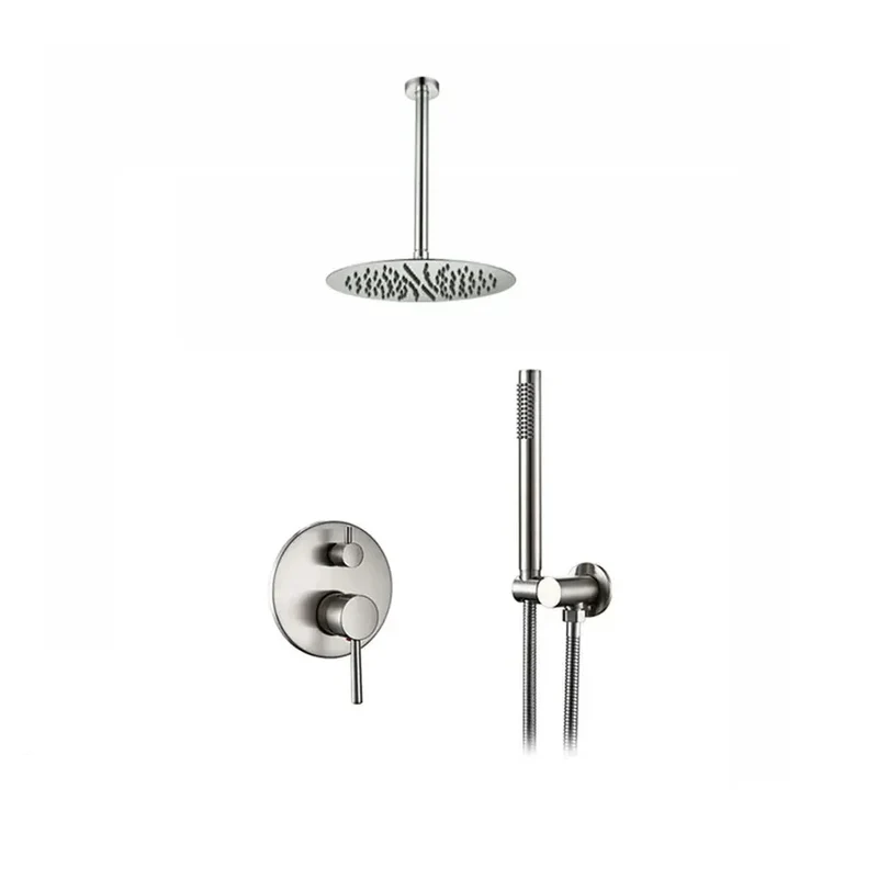 SkyRain Inbouw Regendouche - Plafondgemonteerde Thermostatische Doucheset | Ymonde