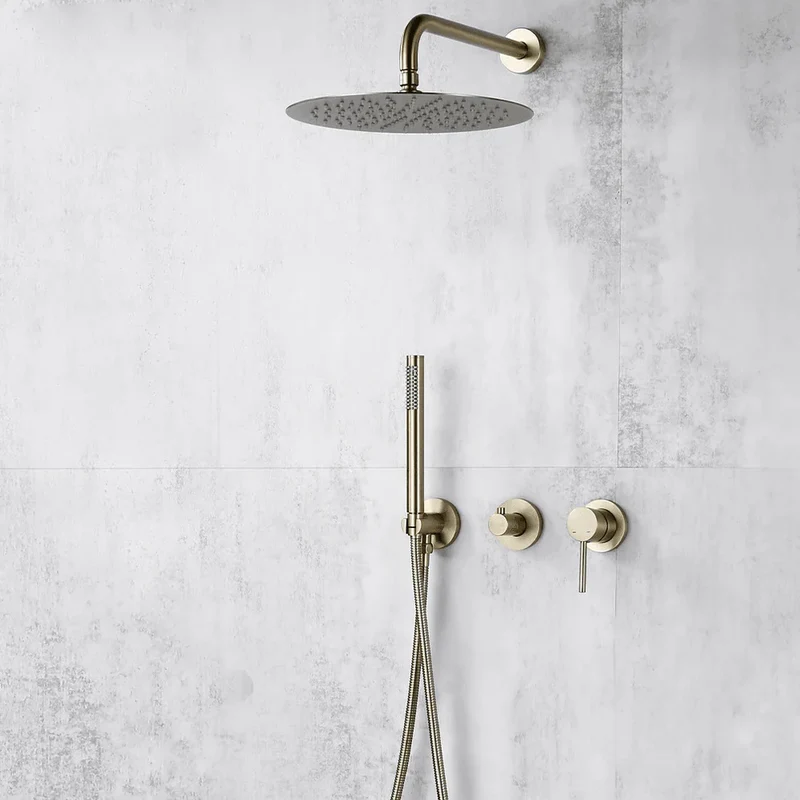 WallFlow Rain Shower Set - Thermostatische Inbouw Doucheset | Ymonde