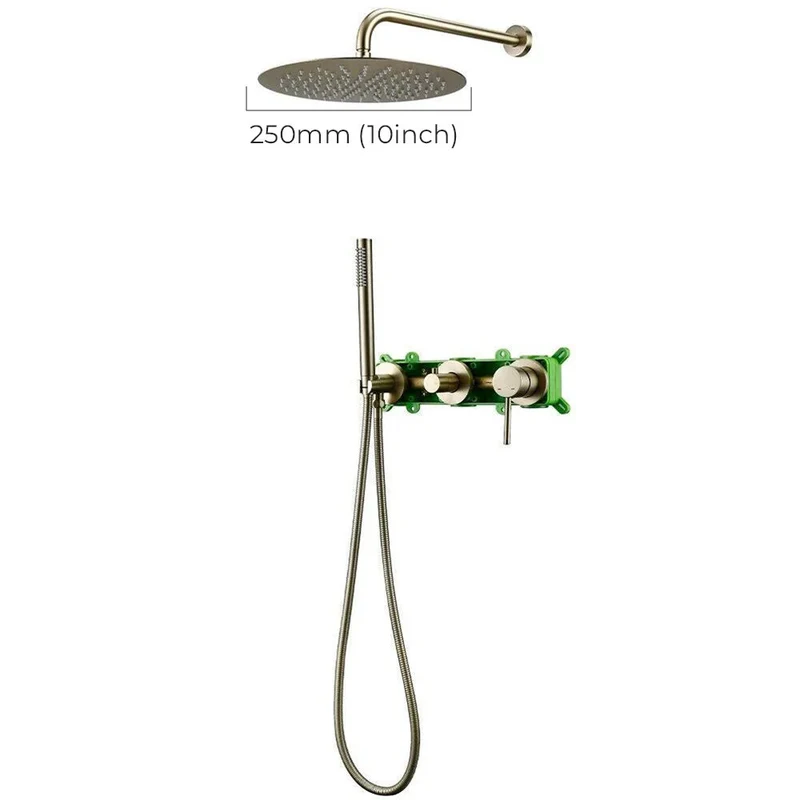 WallFlow Rain Shower Set - Thermostatische Inbouw Doucheset | Ymonde