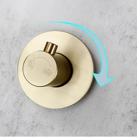 WallFlow Rain Shower Set - Thermostatische Inbouw Doucheset | Ymonde